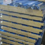 Modern Fireproof Rock Wool Sandwich Panel Corrugated Cardboard Building Materials for Prefabricated Steel Container Houses - Image 3