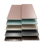 Modern Double-Layer Large Panel Sunshade Heat Insulation Aluminum Alloy Roof Tile for Hotel Durable Metal Building Material
