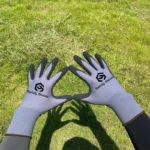 Chuangying Waterproof Work Gloves Luvas Guantes, 15 Gauge Latex Latex Micro Foam Coated, Knit Wrist for Multipurpose Use