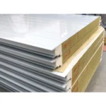 Australia Hot-sale Insulated Metal Siding Rock Wool Sandwich Panel Homes Building Materials - Image 6